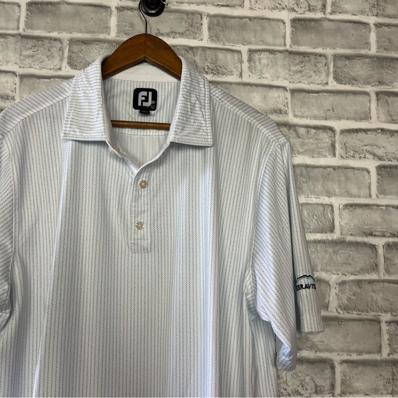 FootJoy Other - FootJoy Polo Performance Athletic Golfing Lightweight Embroidered Course Logo L